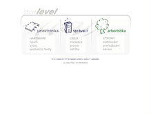 Tablet Screenshot of lowlevel.cz
